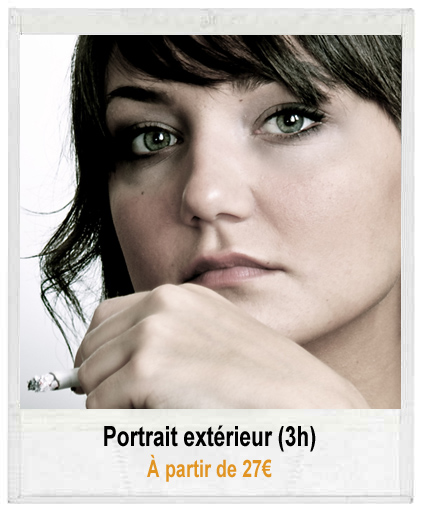 Atelier photo portrait extrieur  partir de 27€