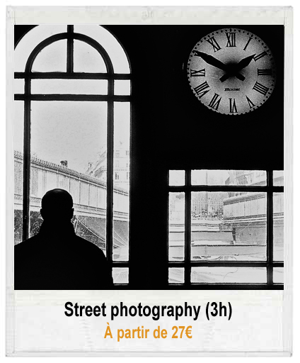 Atelier photo street photography  partir de 27€